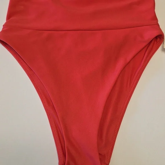 NWT Aerie Scoop Bikini Top Size XXS & Hi Cut Cheeky Bikini Bottom Size XS - Picture 9 of 15